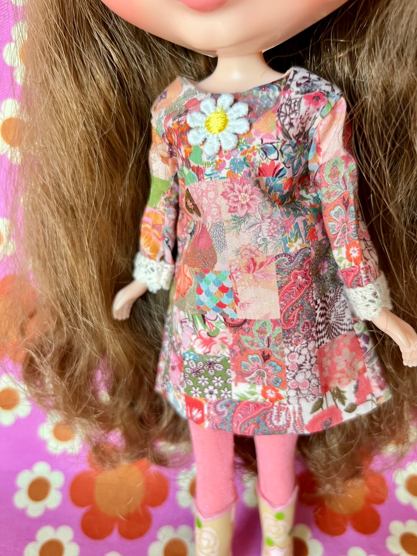 Liberty Shift dress with sleeves