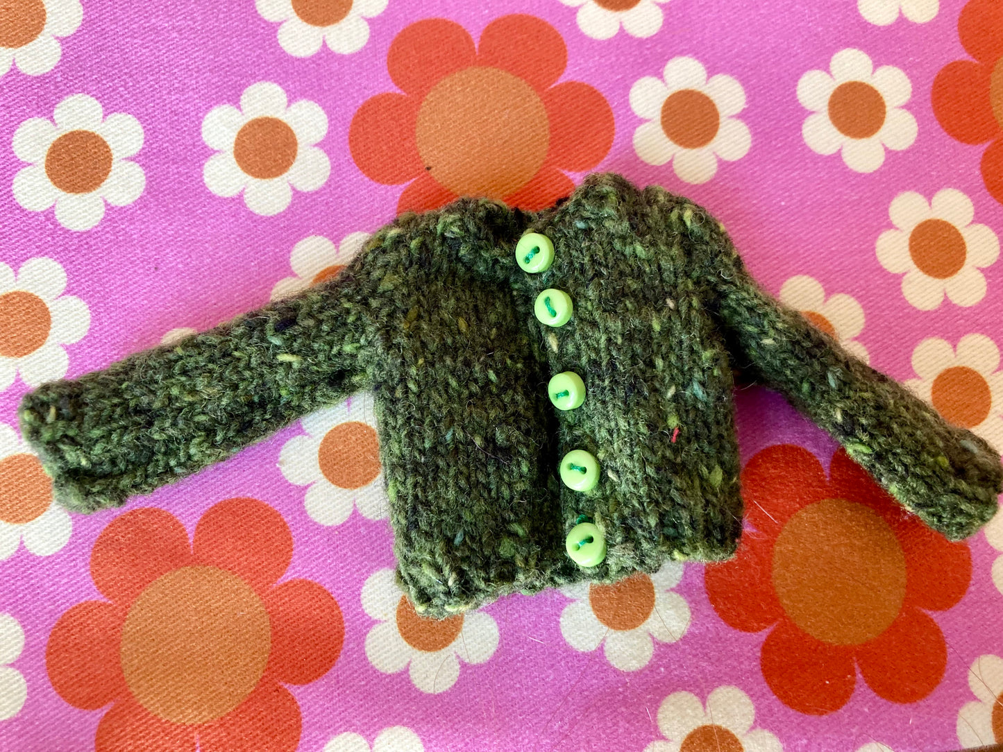 Knitted Cardigan for Blythe Doll