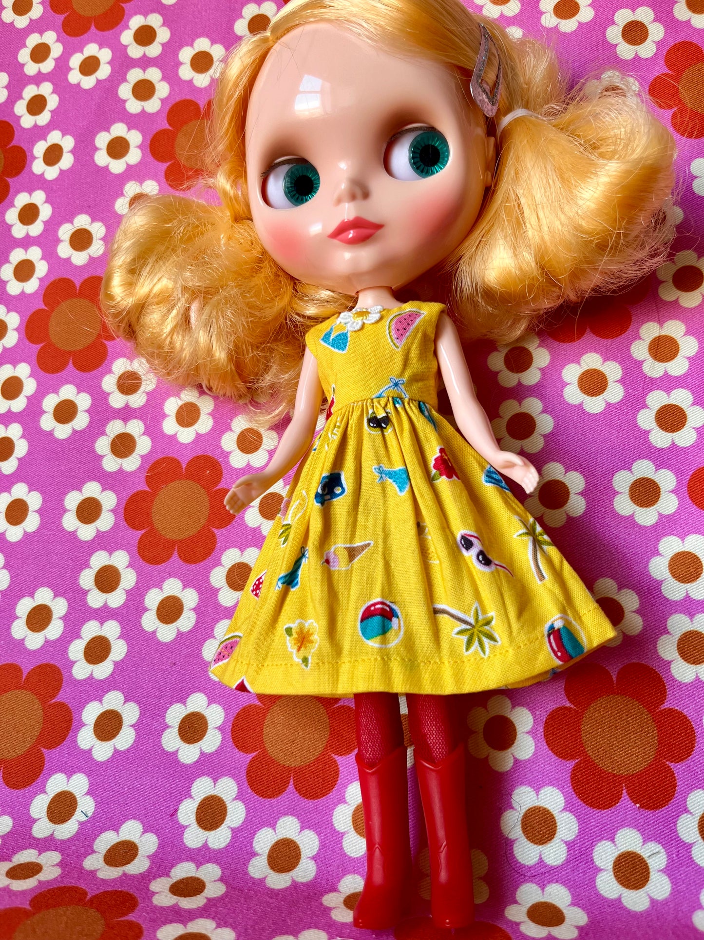 Beach Essentials Summer Simple Sleeveless Dress for Blythe