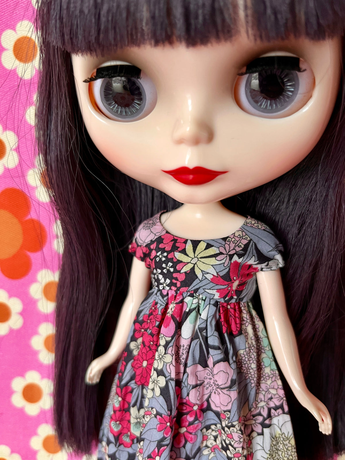 Goth Austen Liberty Regency Dress for Blythe Doll Ciara