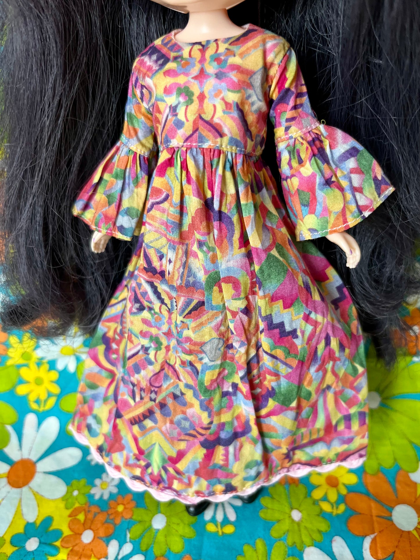 Liberty Beatles Psychedelic Dress