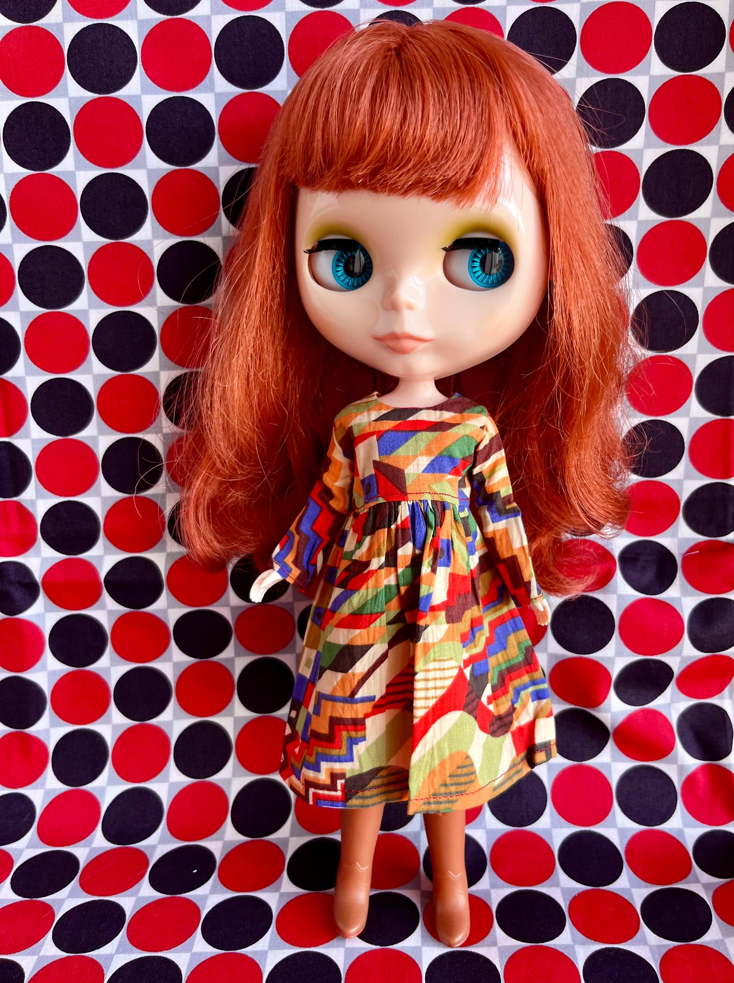 Liberty Sale Dress for Blythe Doll