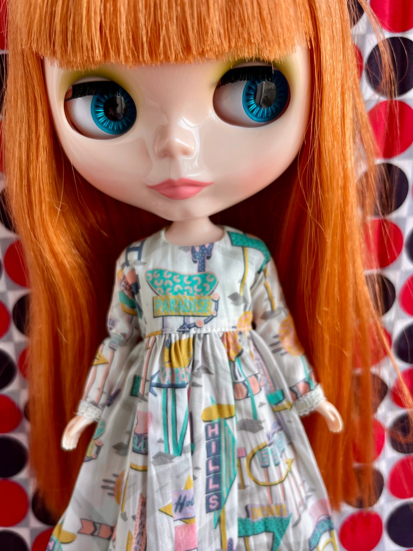 Liberty Sale Dress for Blythe Doll