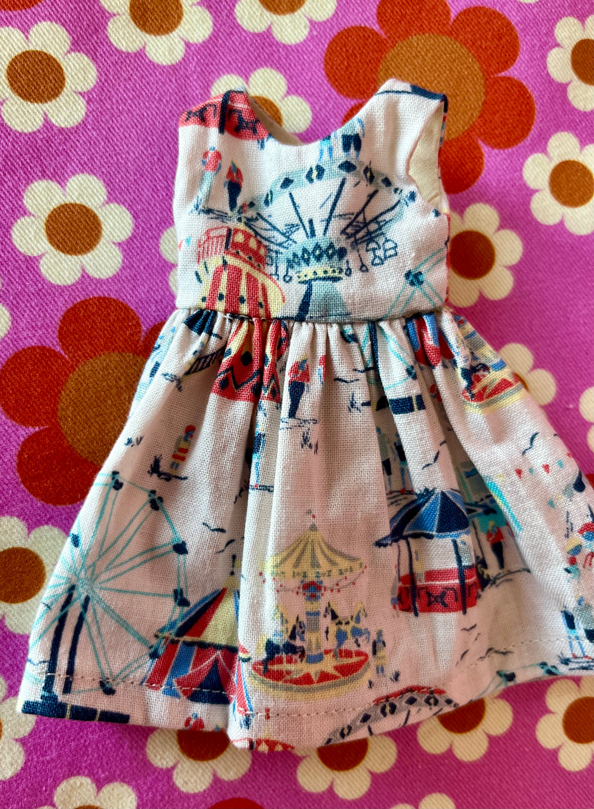 Fairground Summer Dress for Blythe Doll