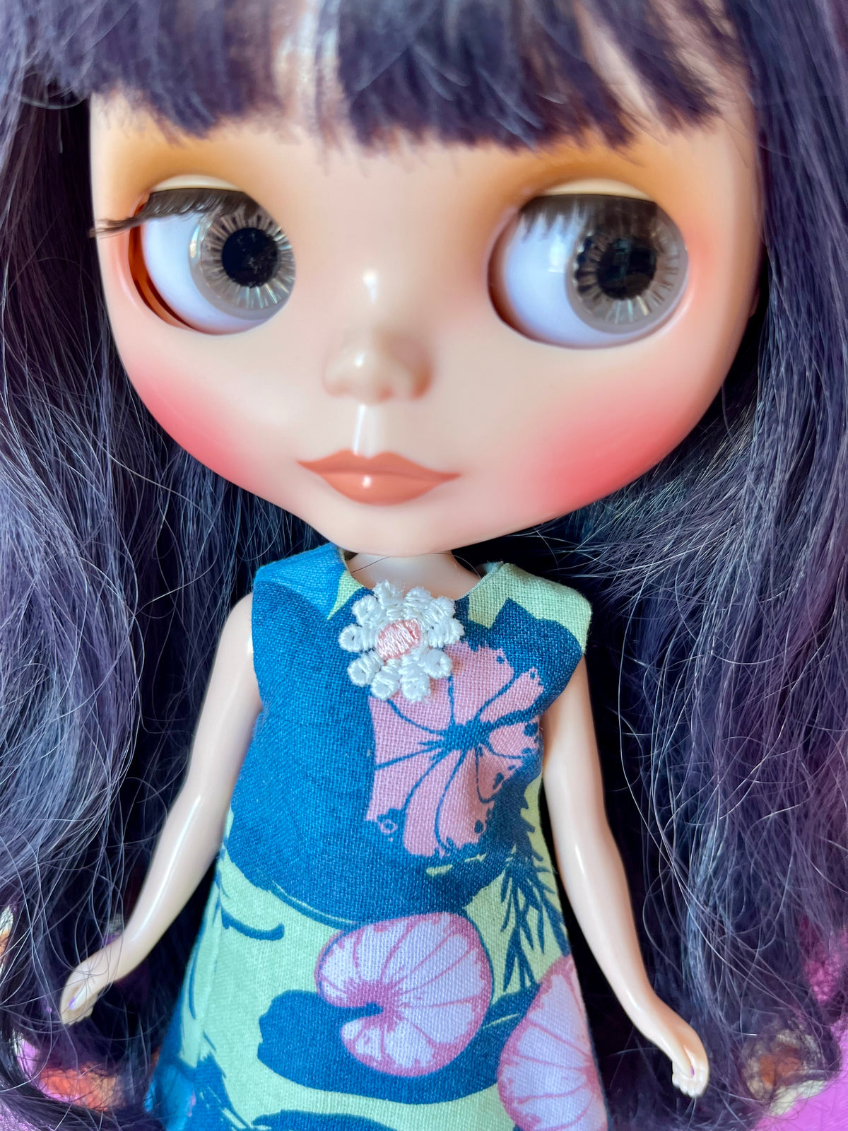 Monet Water lily Print Mod Cilla Shift dress