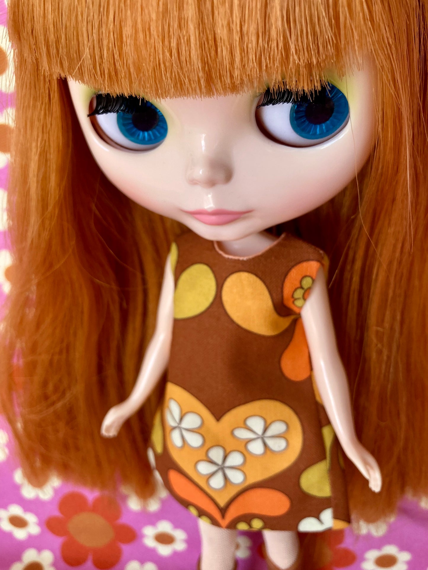 Alice Apple Mod Shift dress