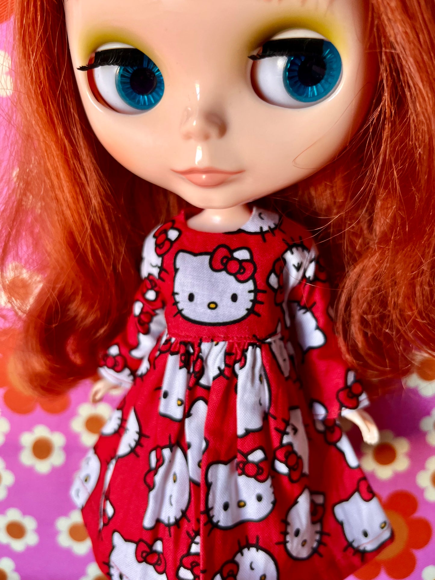 Last Chance Hello Kitty Dress for Blythe Doll