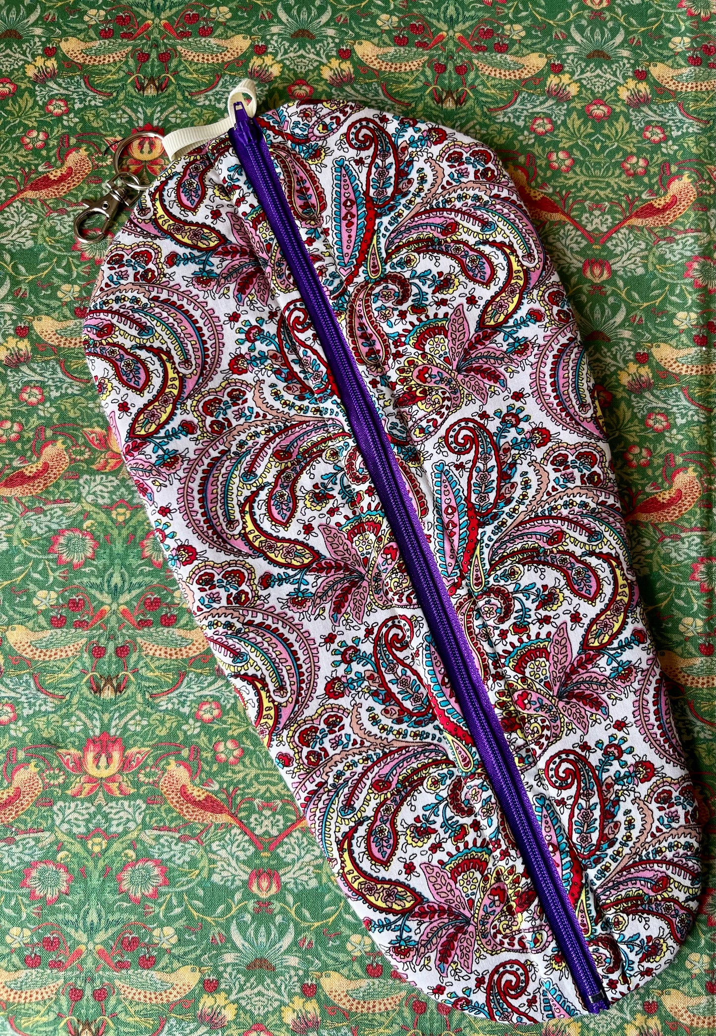Paisley fabric Blythe Doll Cary Case Neo-Blythe size