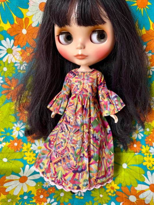 Liberty Beatles Psychedelic Dress