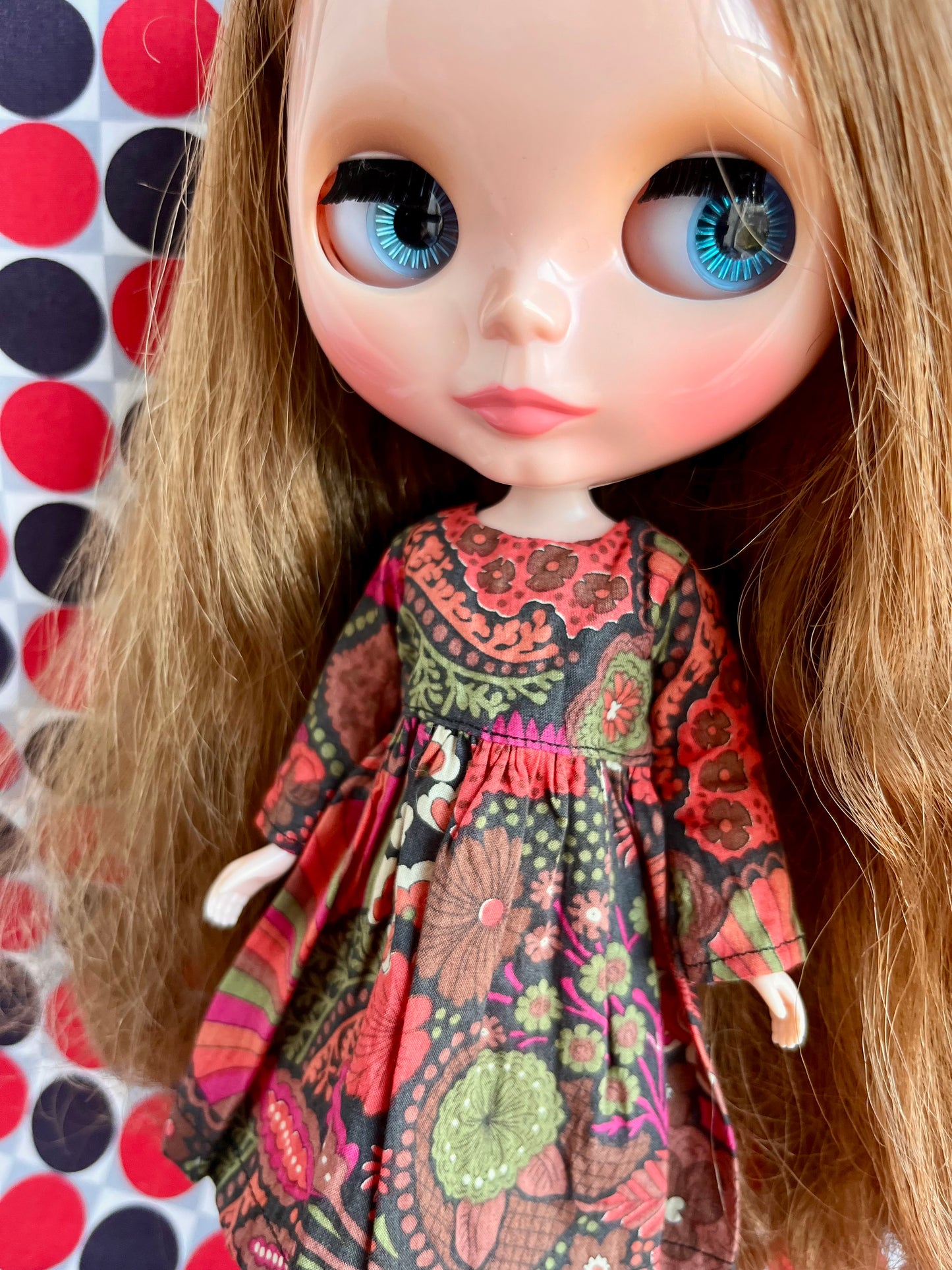 Liberty Sale Dress for Blythe Doll