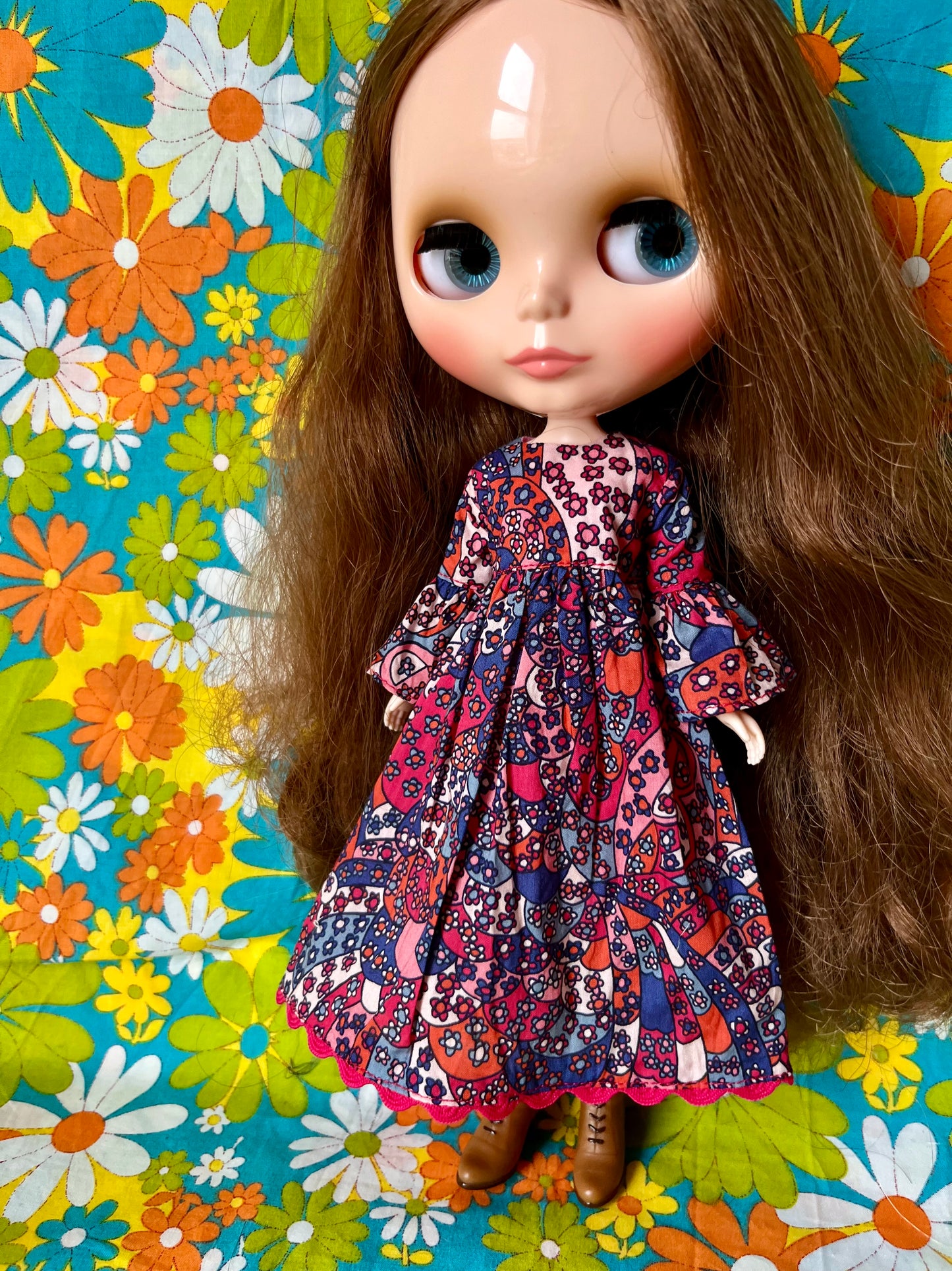 Liberty Beatles Psychedelic Dress