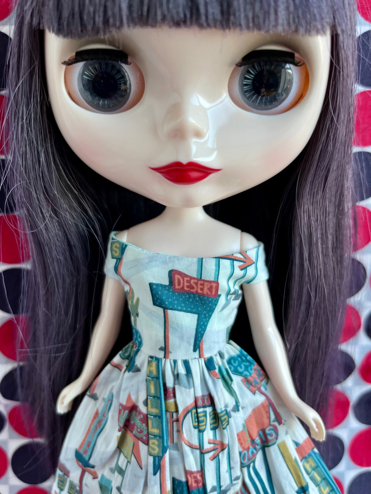 Liberty Sale Dress for Blythe Doll