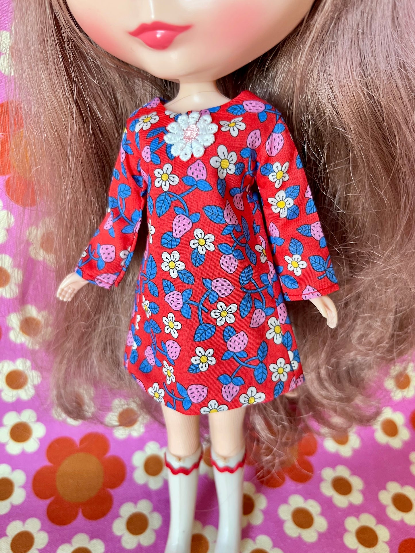 Liberty Shift dress with sleeves