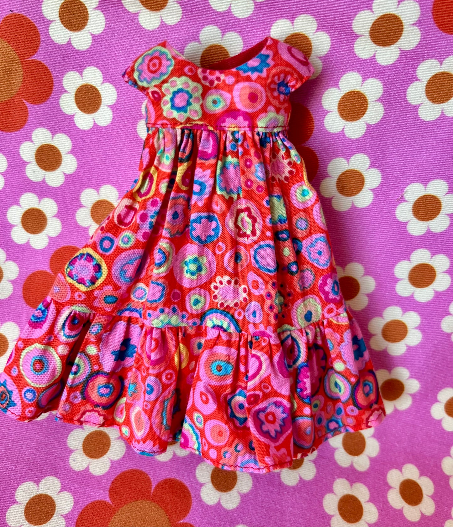Paperweight  Hippie Red Dress for Blythe Doll