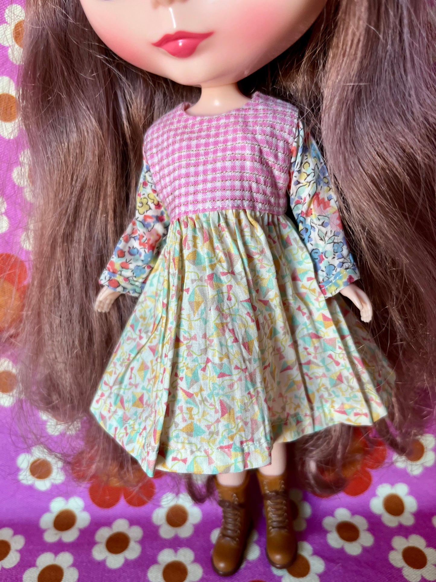 Last Chance Liberty Dress for Blythe Doll
