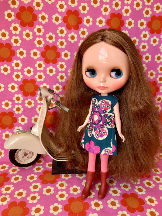 Alice Apple Mod Shift dress