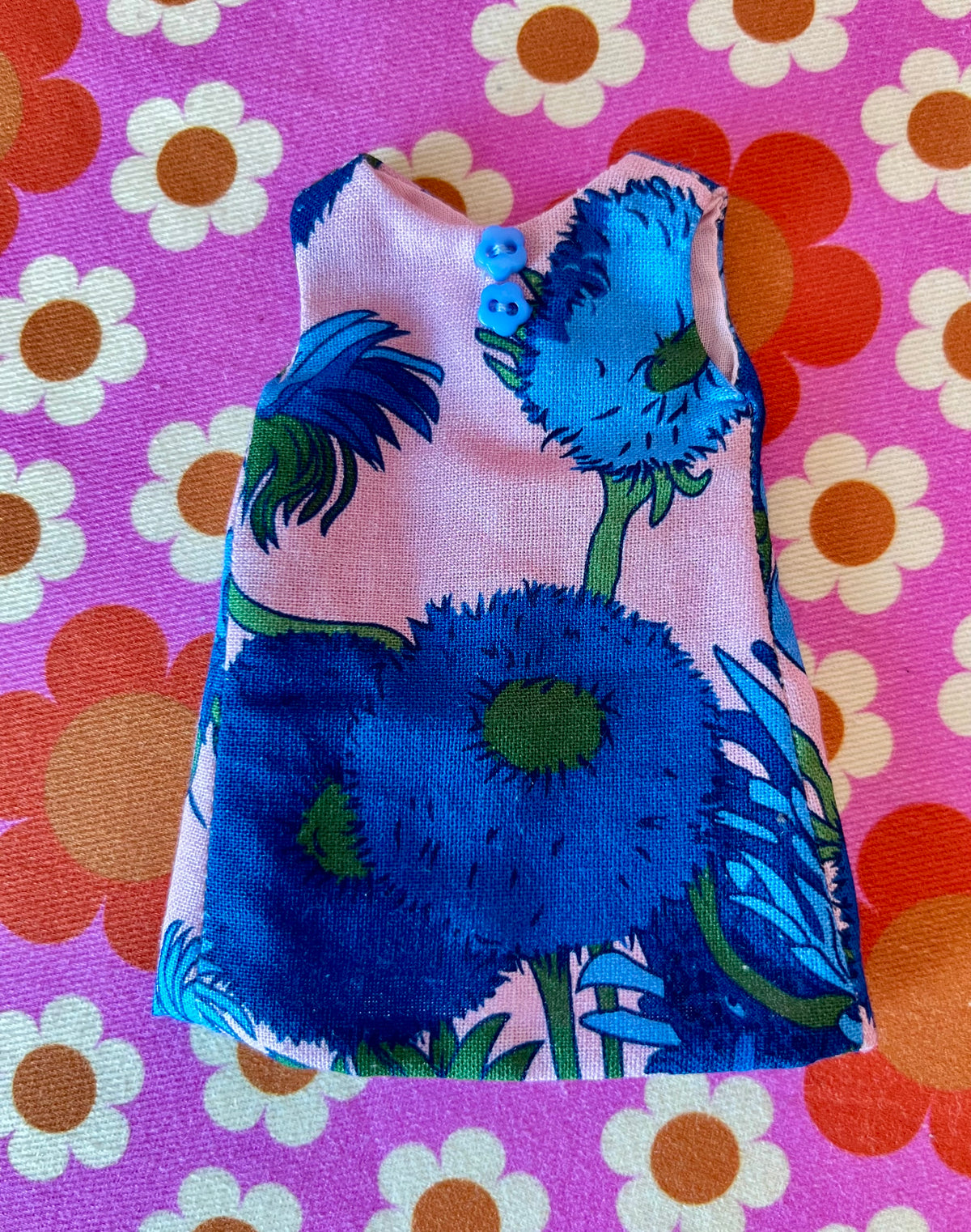 Van Gogh Sunflower Print Mod Cilla Shift dress