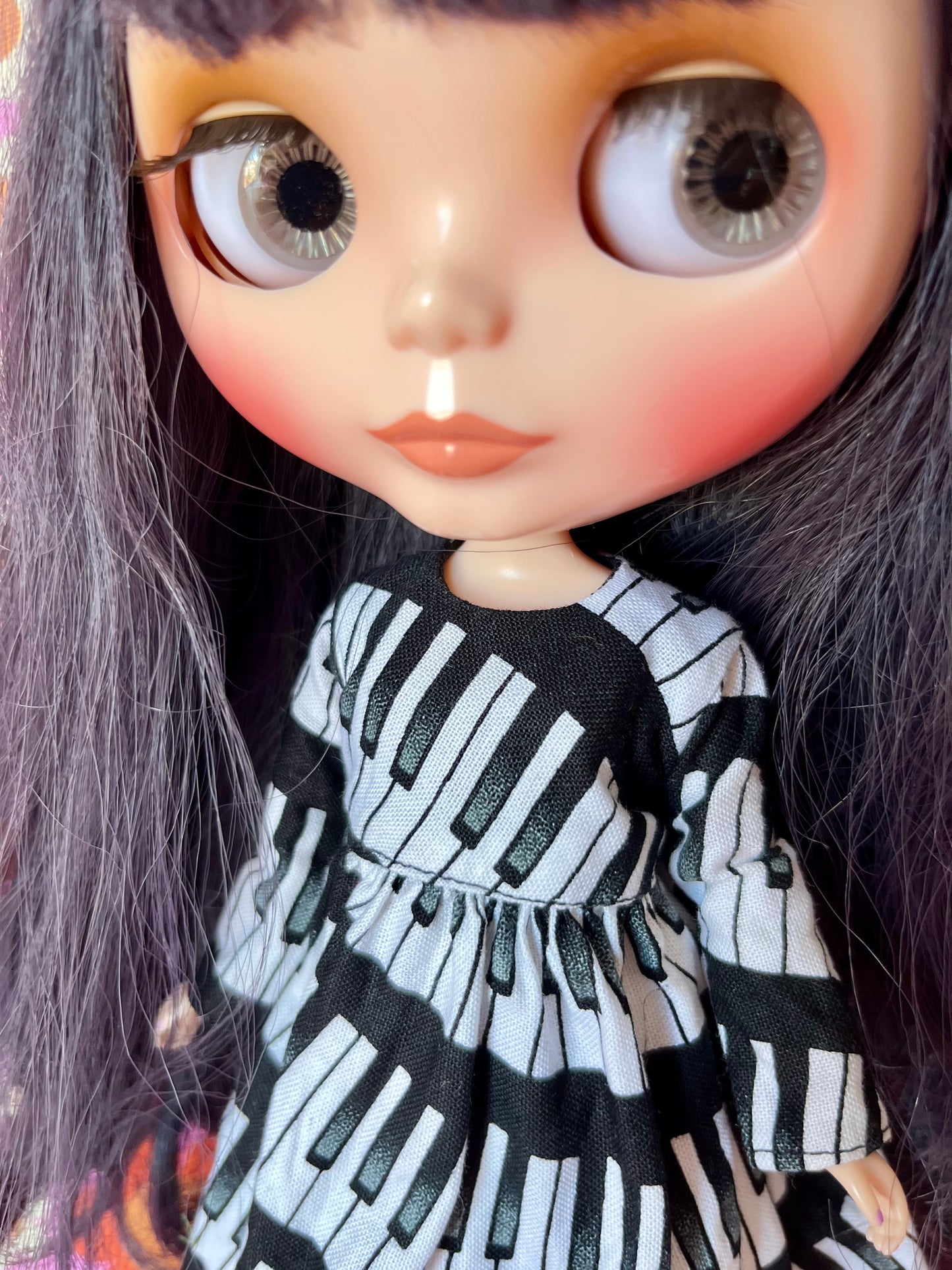 Sale Piano Print Dress