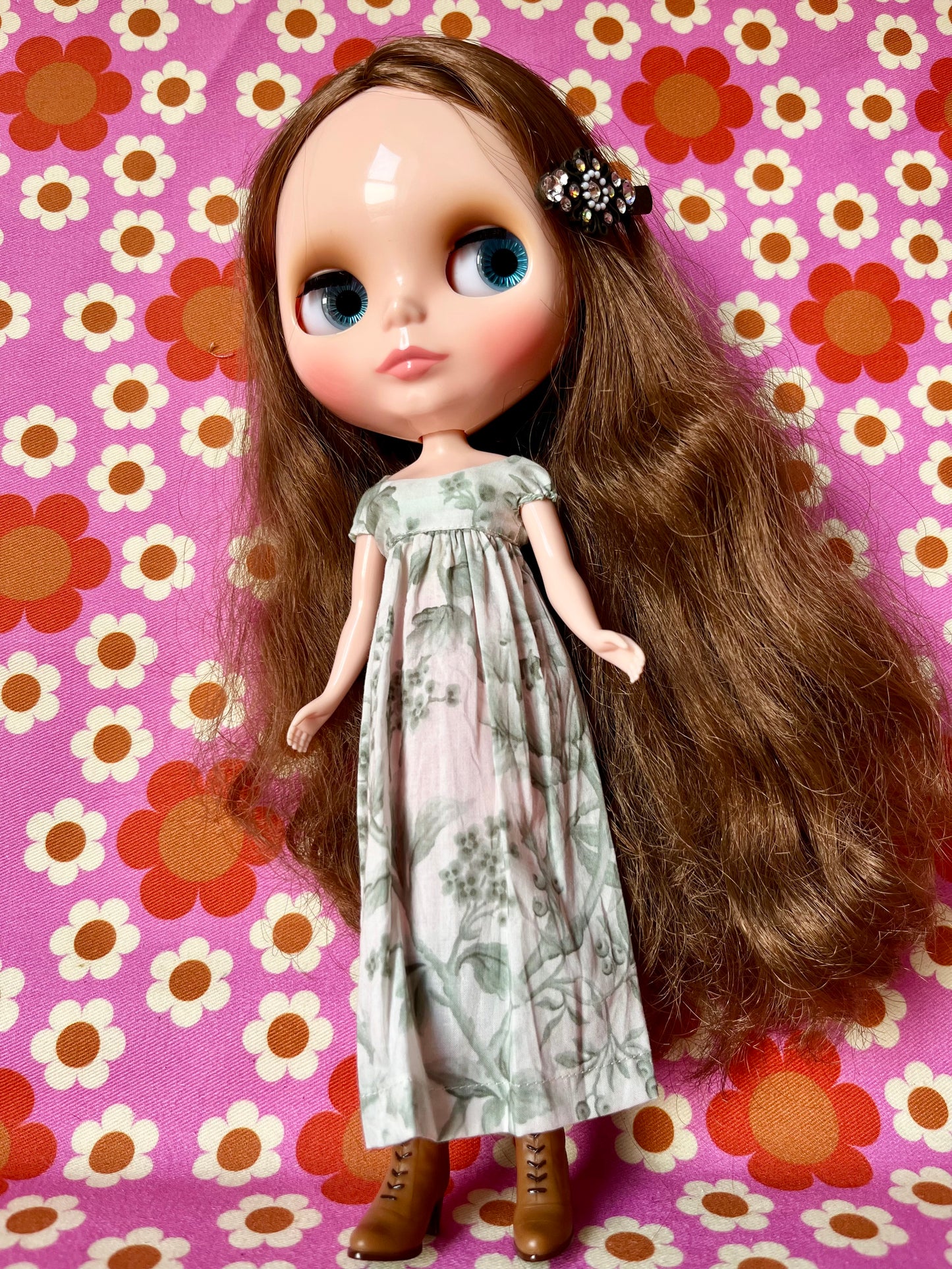 Bridgerton Inspired Dress for Blythe Doll