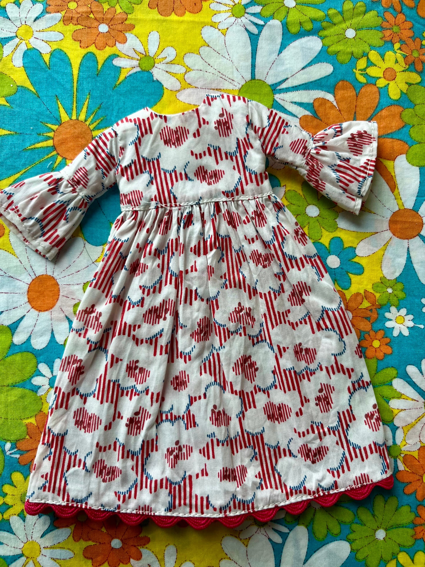 Liberty Sixties Celia Birtwell inspired Psychedelic Dress