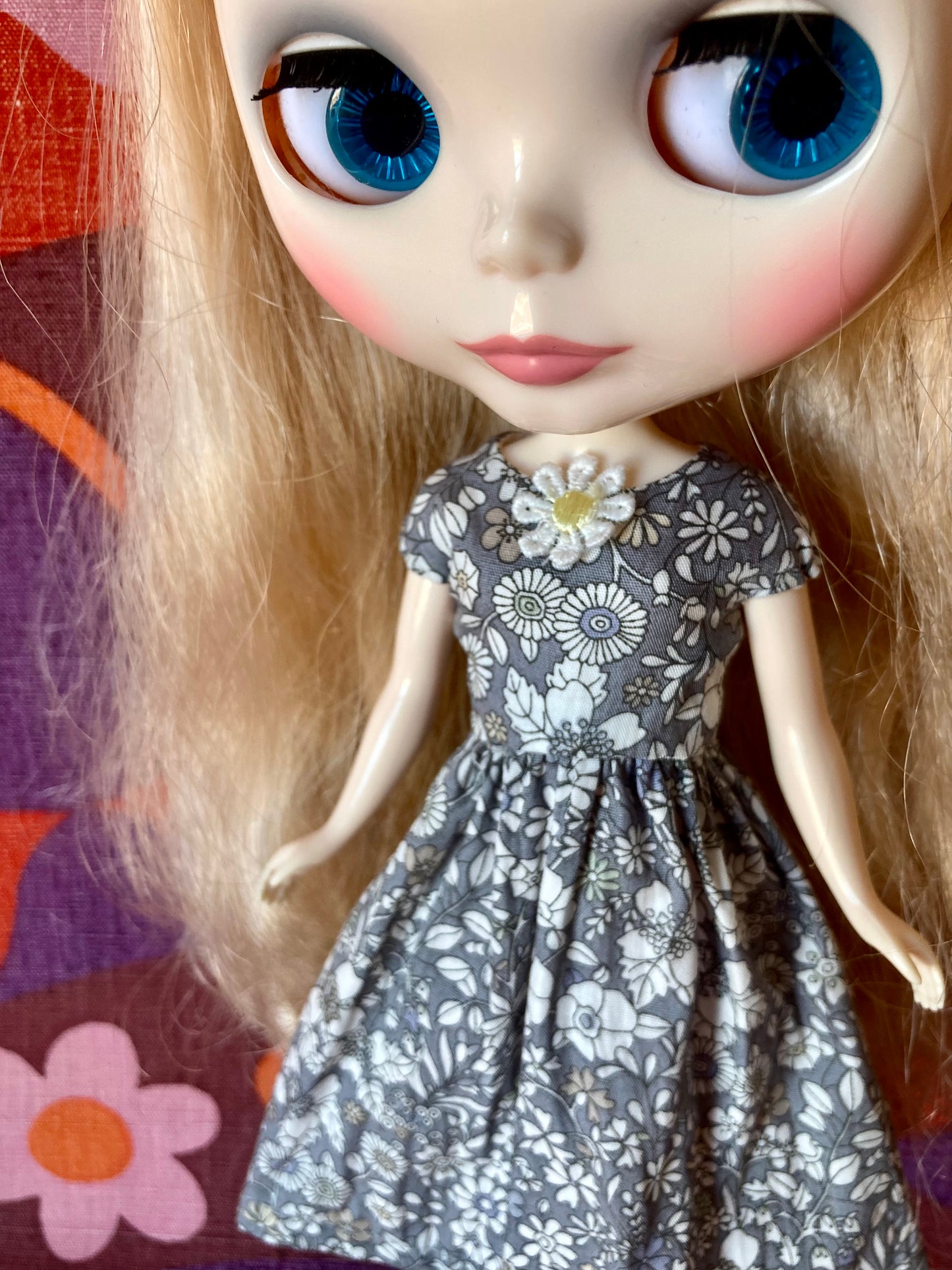 Love Blythe: Liberty Dress Glitter bag Surprise for Blythe Doll