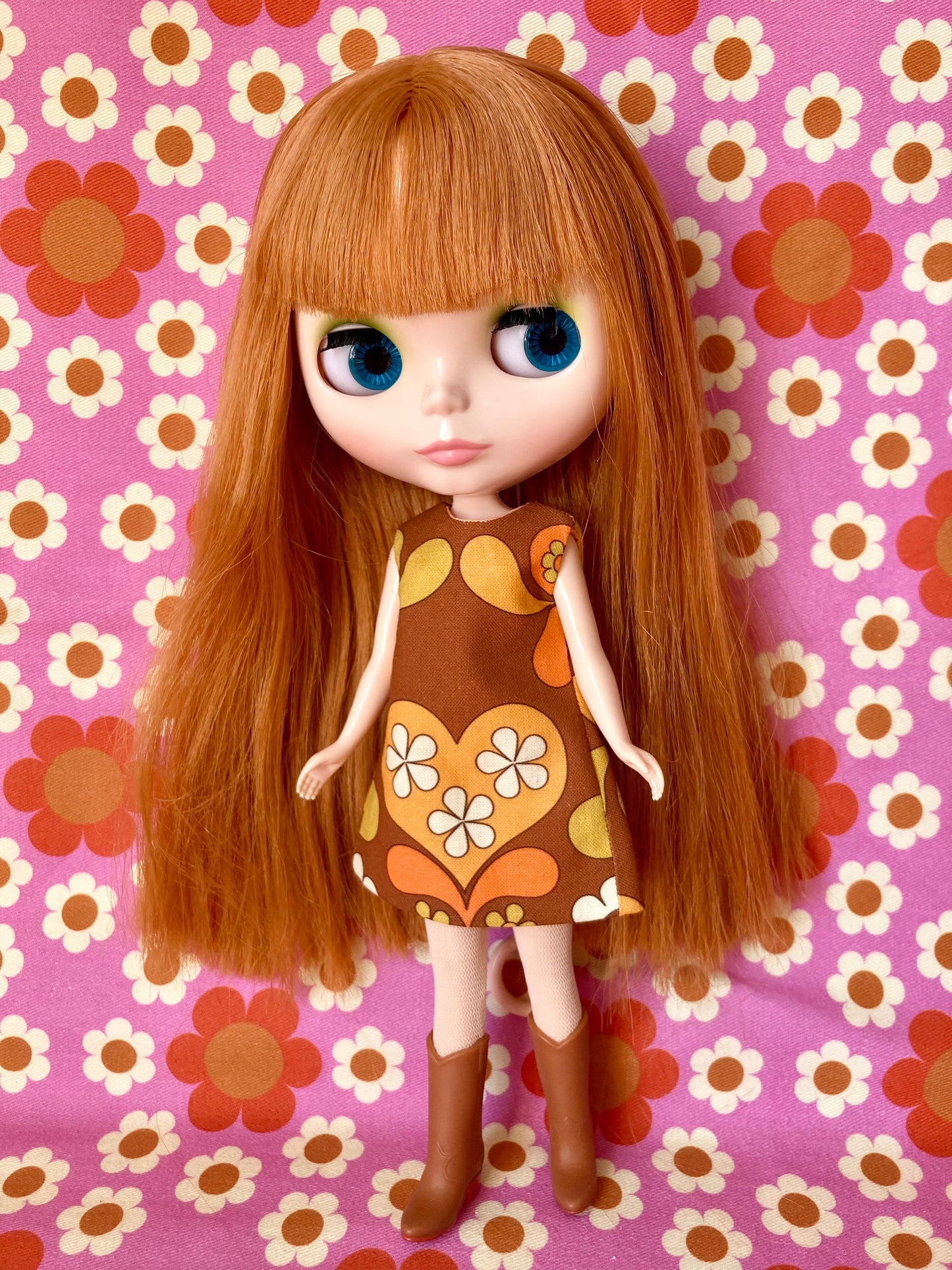 Alice Apple Mod Shift dress