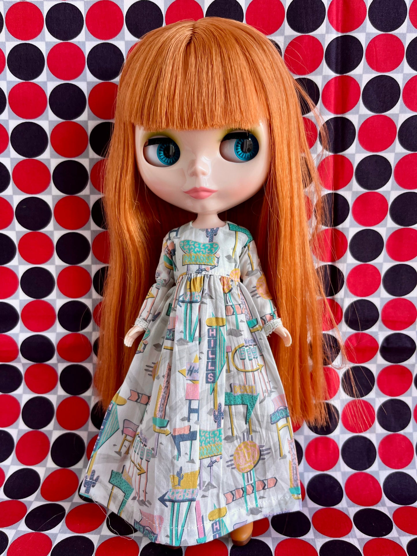 Liberty Sale Dress for Blythe Doll
