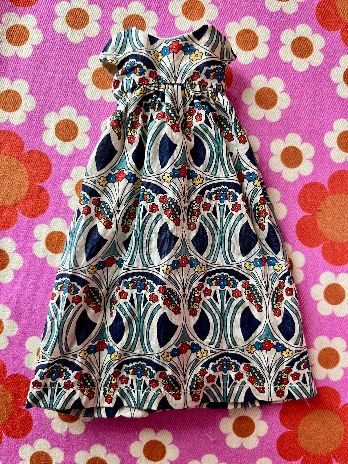 Goth Austen Liberty Regency Dress for Blythe Doll Tudor Tulip Mauverina