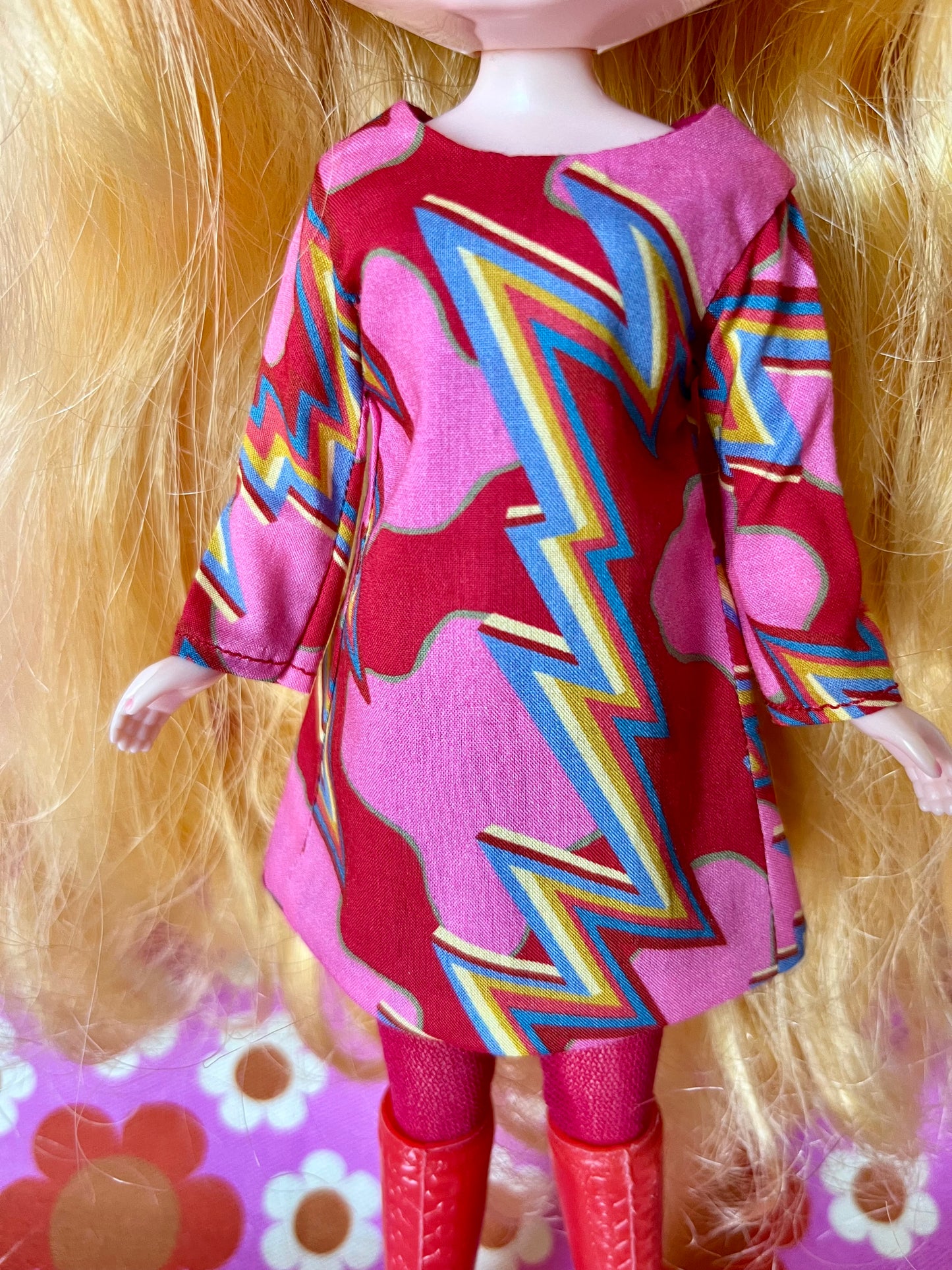 Liberty Shift dress with sleeves