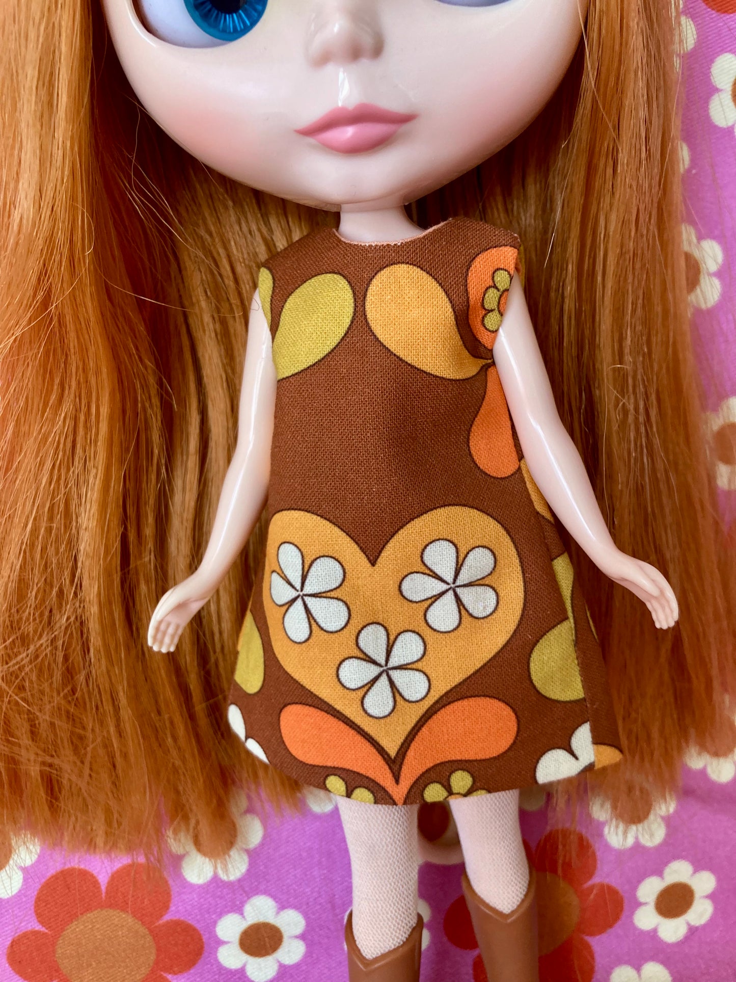 Alice Apple Mod Shift dress