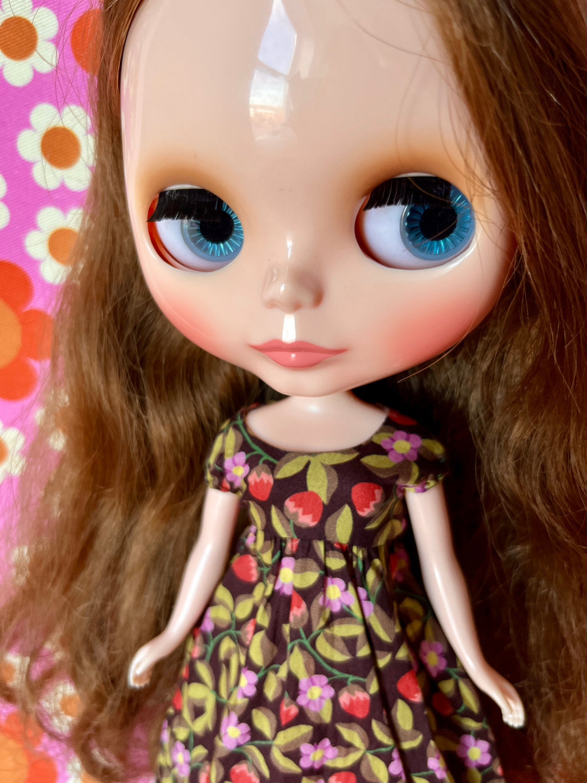 Goth Austen Liberty Regency Dress for Blythe Doll May Morris