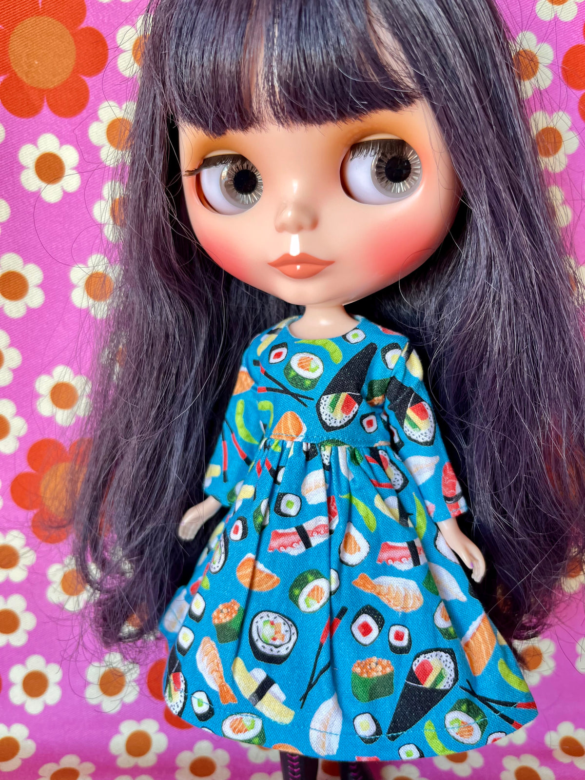 Sushi Print Dress