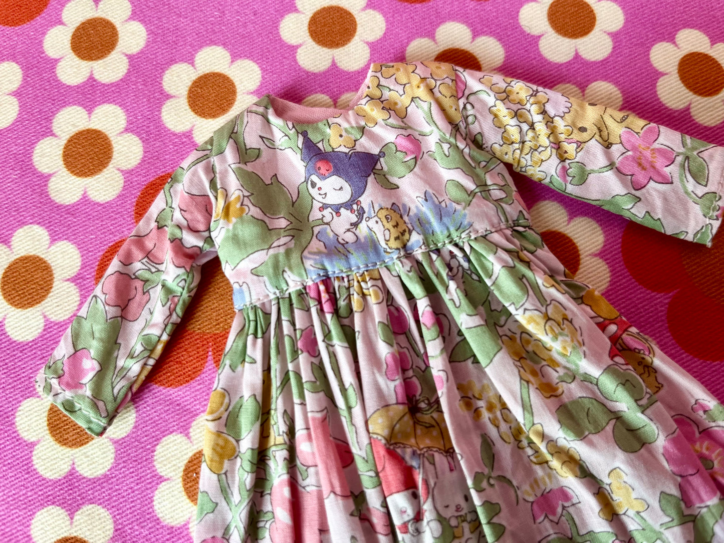 My Melody Kuromi Sanrio Liberty Limited Edition Dress for Blythe Doll