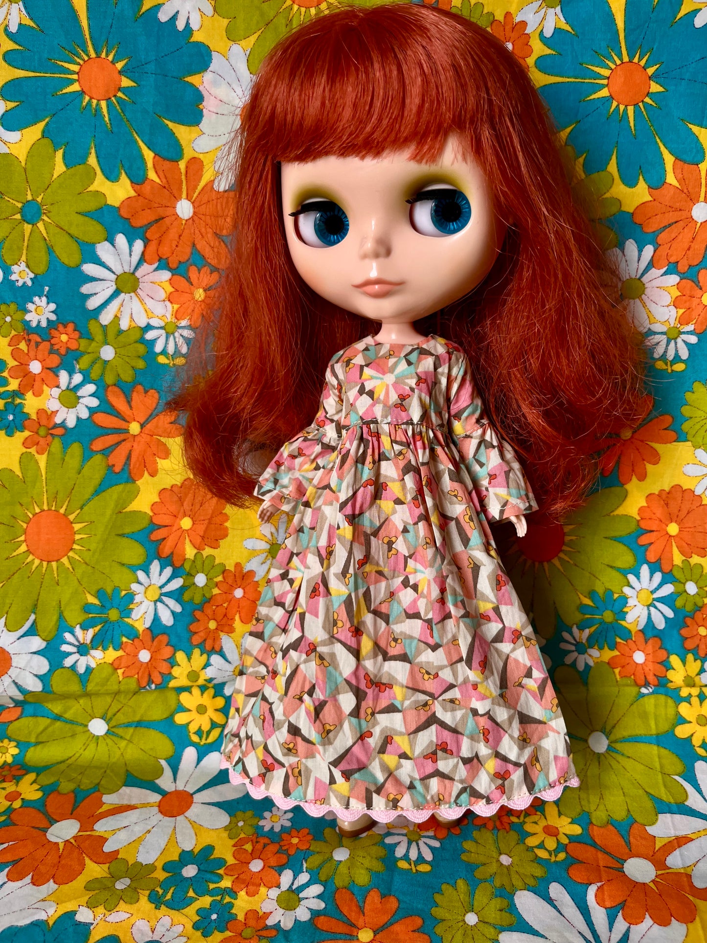 Liberty Beatles Kaleidoscope Psychedelic Dress