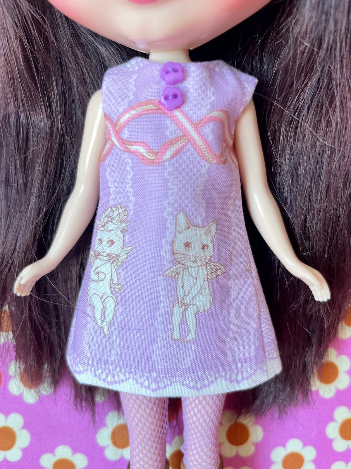 Joli Fleur Cat Cilla Shift dress