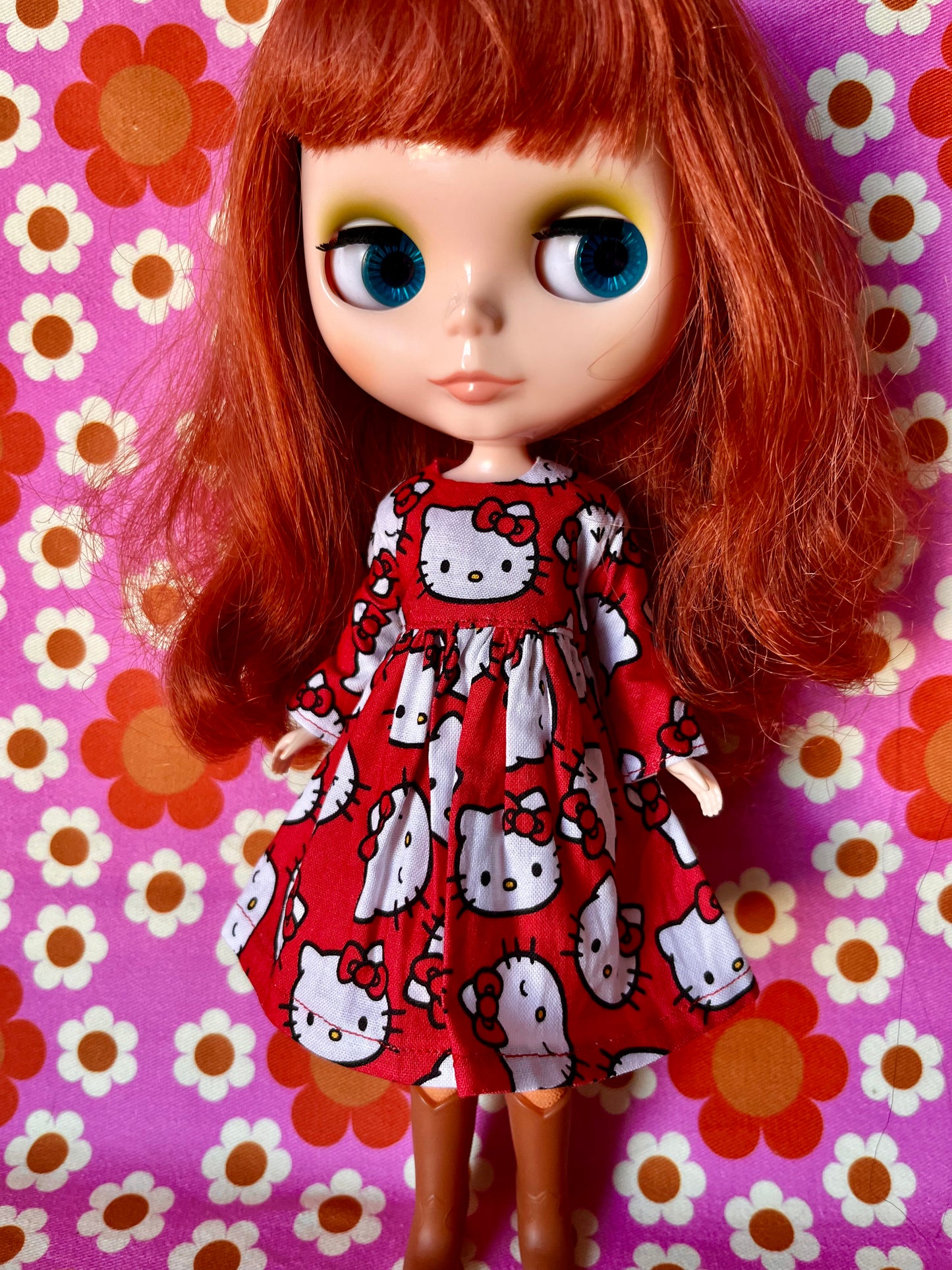 Last Chance Hello Kitty Dress for Blythe Doll