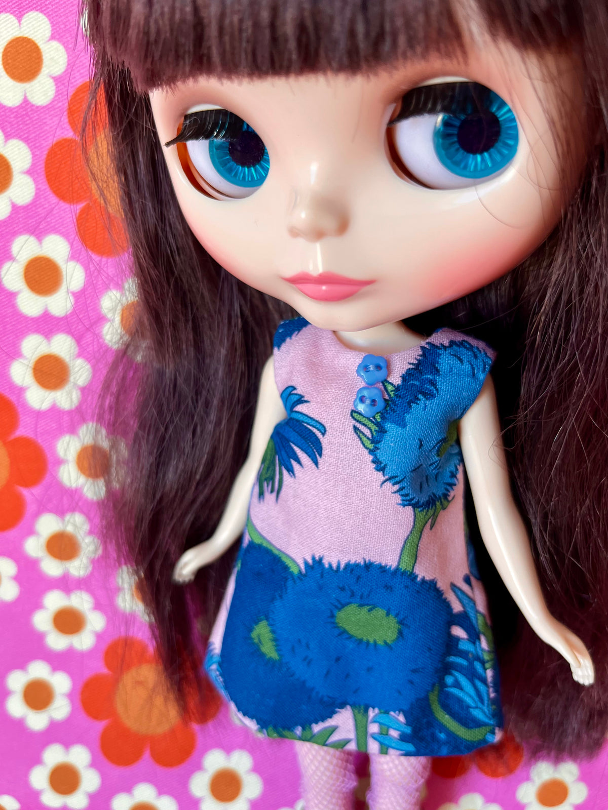Van Gogh Sunflower Print Mod Cilla Shift dress