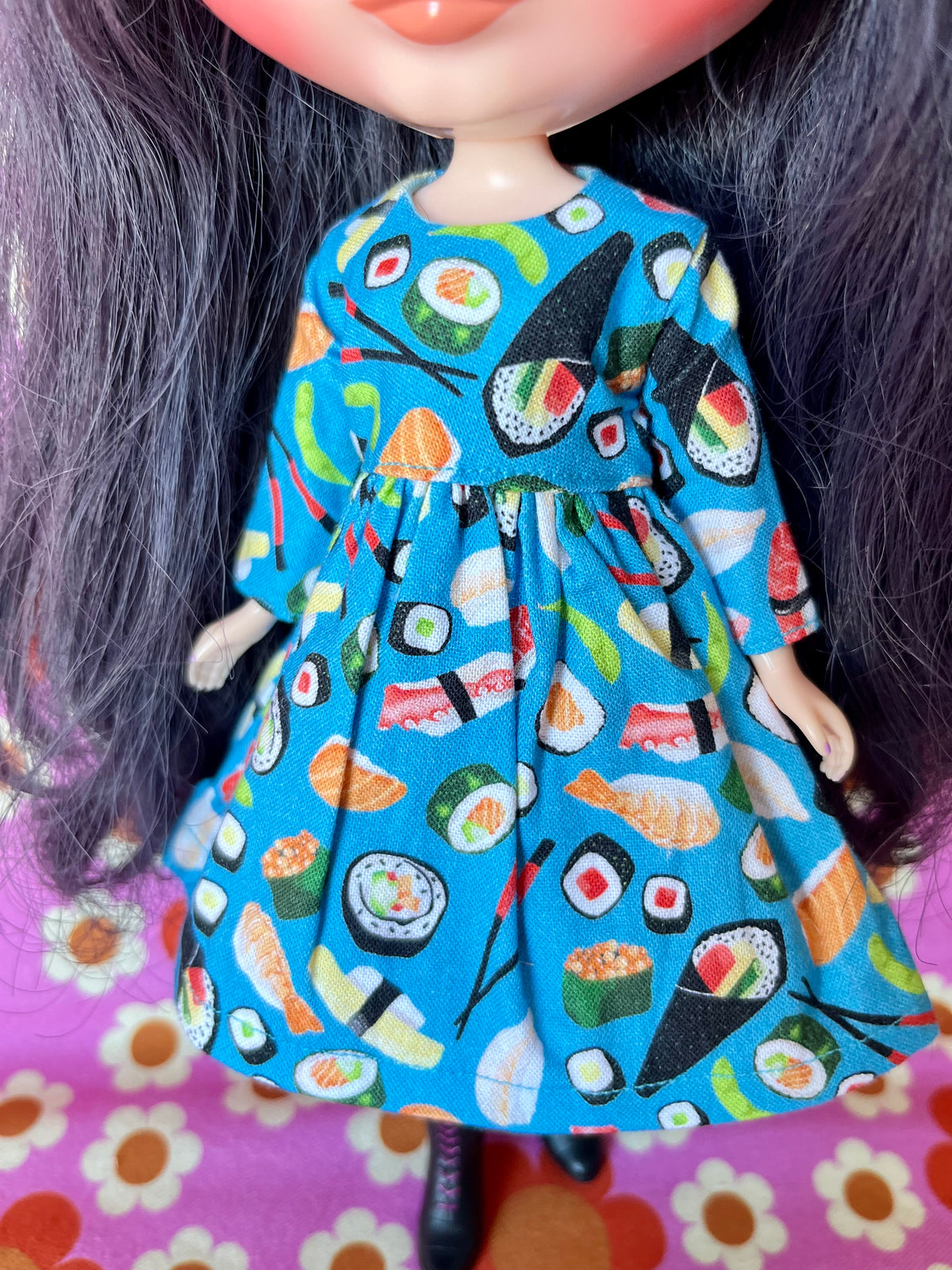 Sushi Print Dress