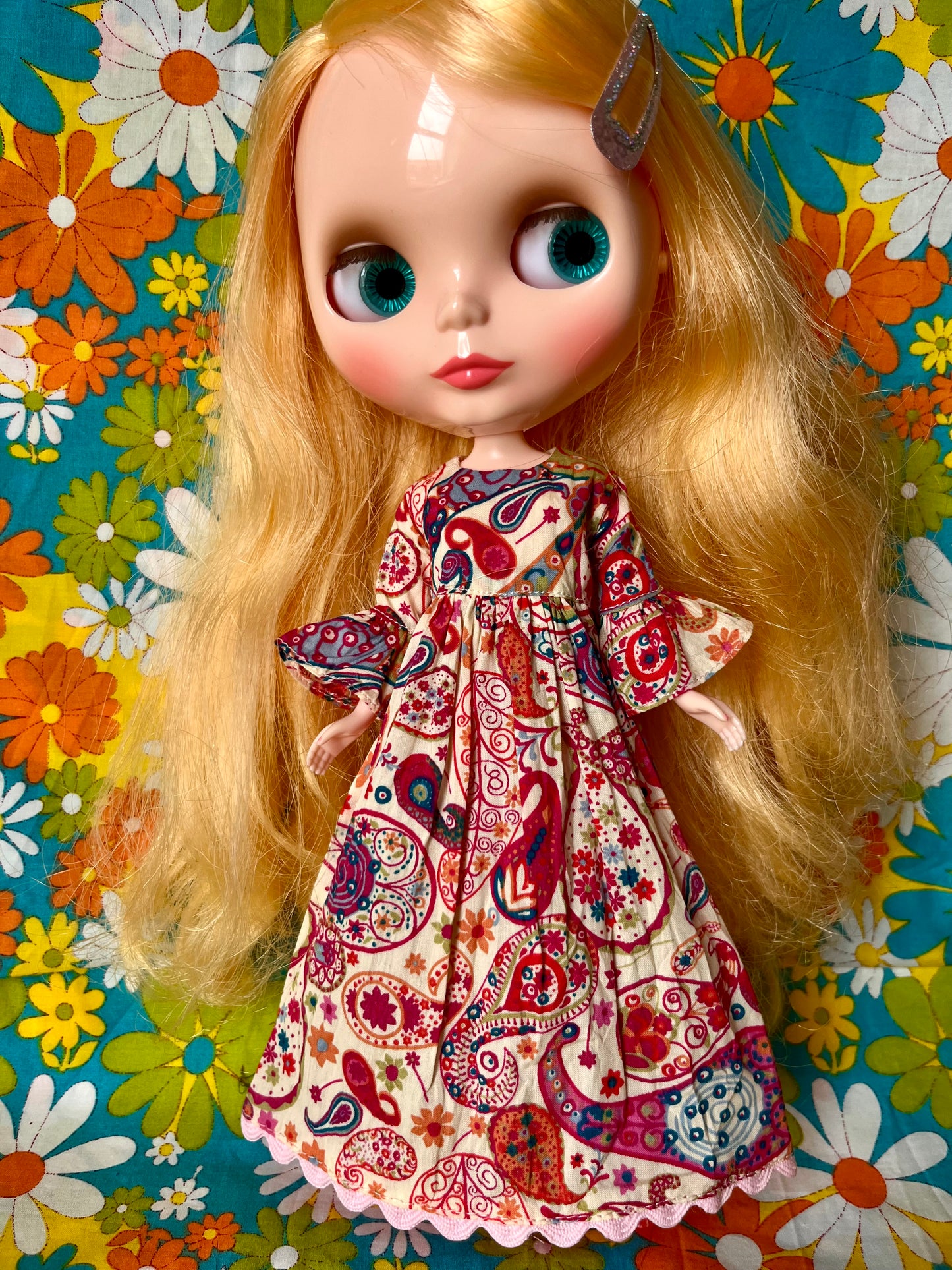 Liberty Pink Paisley Psychedelic Dress