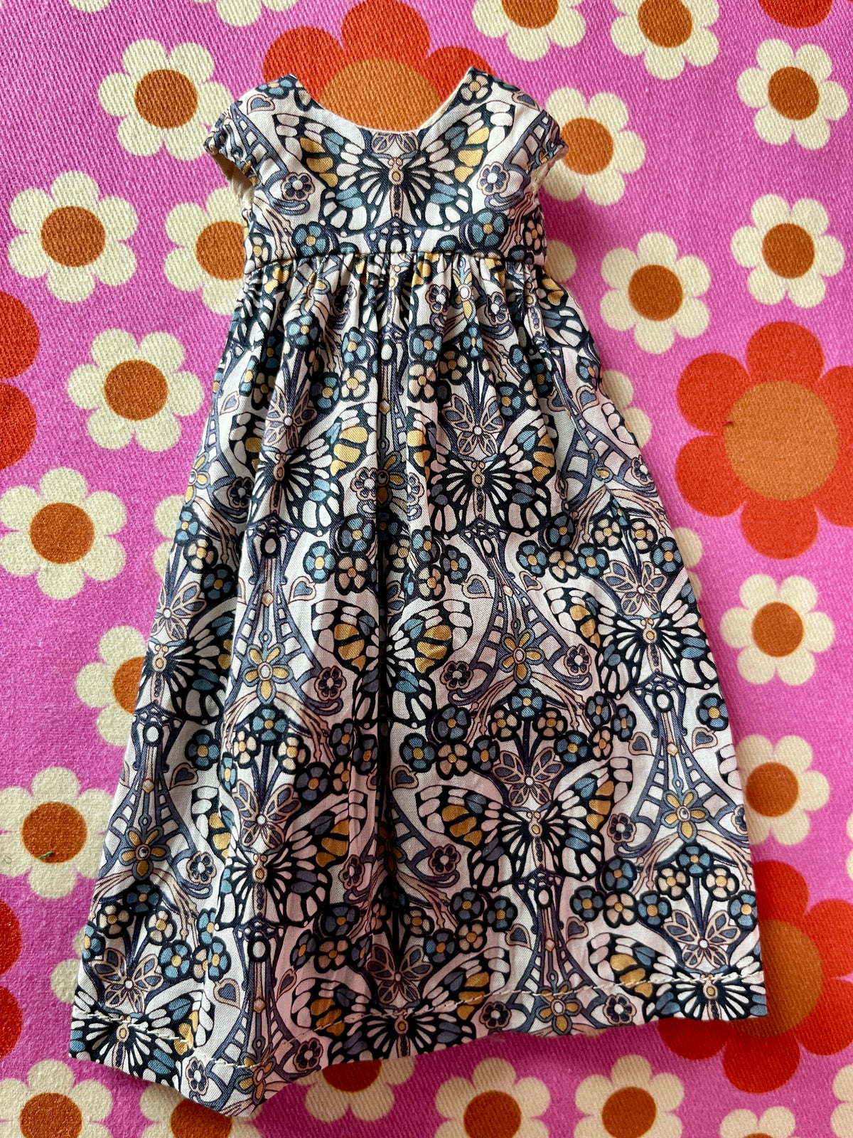 Goth Austen Liberty Regency Dress for Blythe Doll Butterfly
