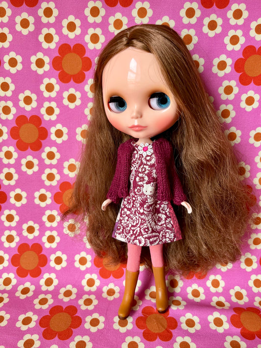 Hello Kitty Liberty Limited Edition Shift Dress & Cardigan for Blythe Doll