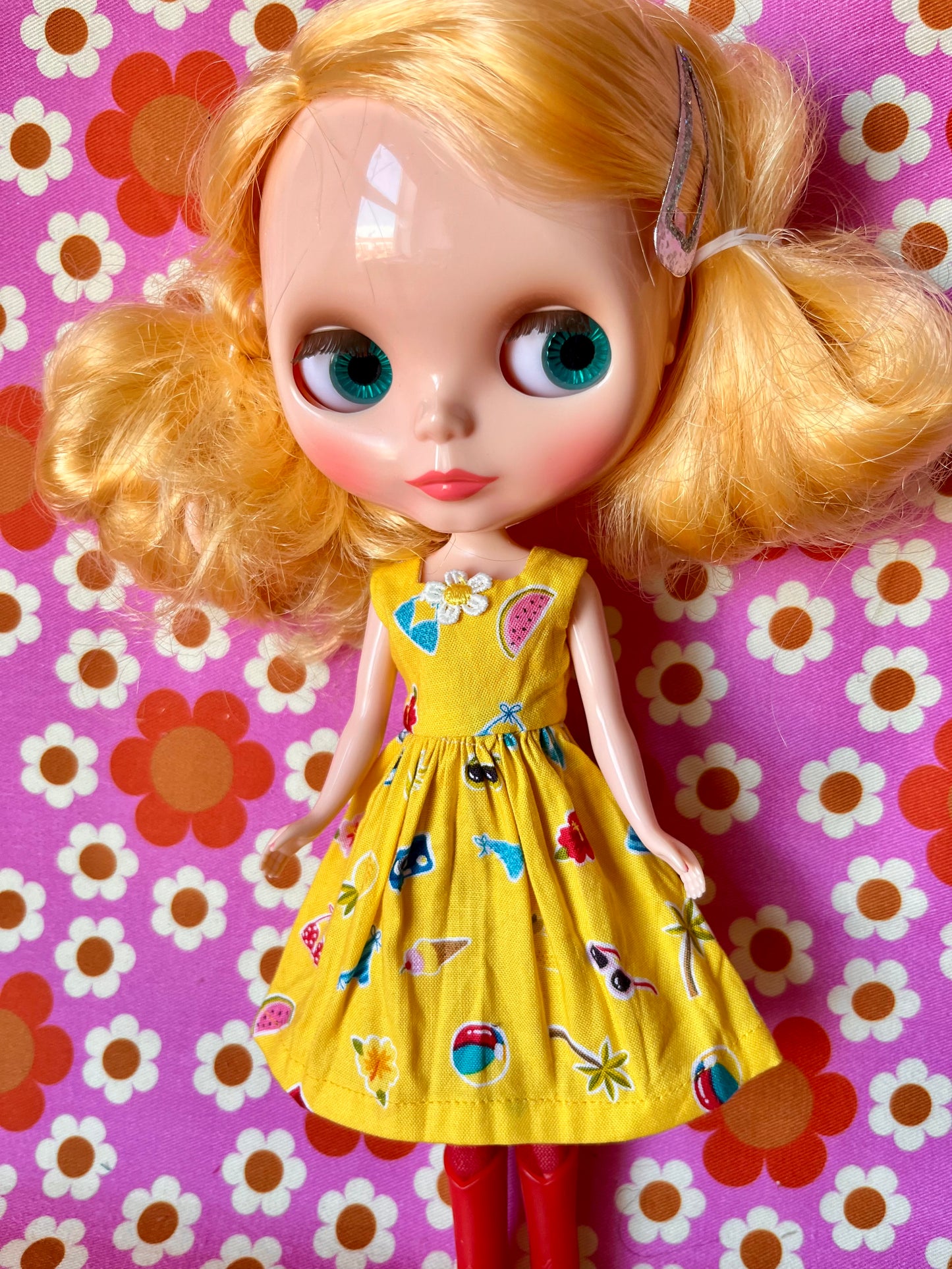 Beach Essentials Summer Simple Sleeveless Dress for Blythe