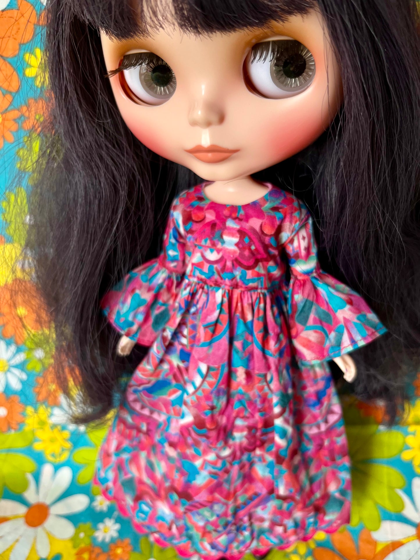 Liberty Beatles Psychedelic Dress