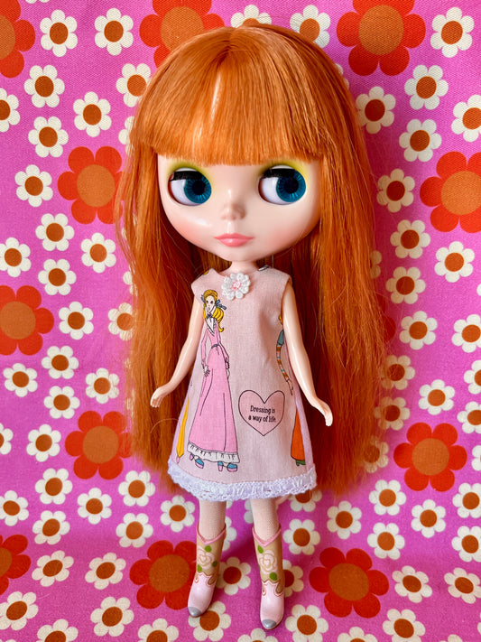 Fashion Print Mod Cilla Shift dress