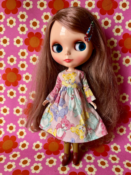 Teddy Dress for Blythe Doll