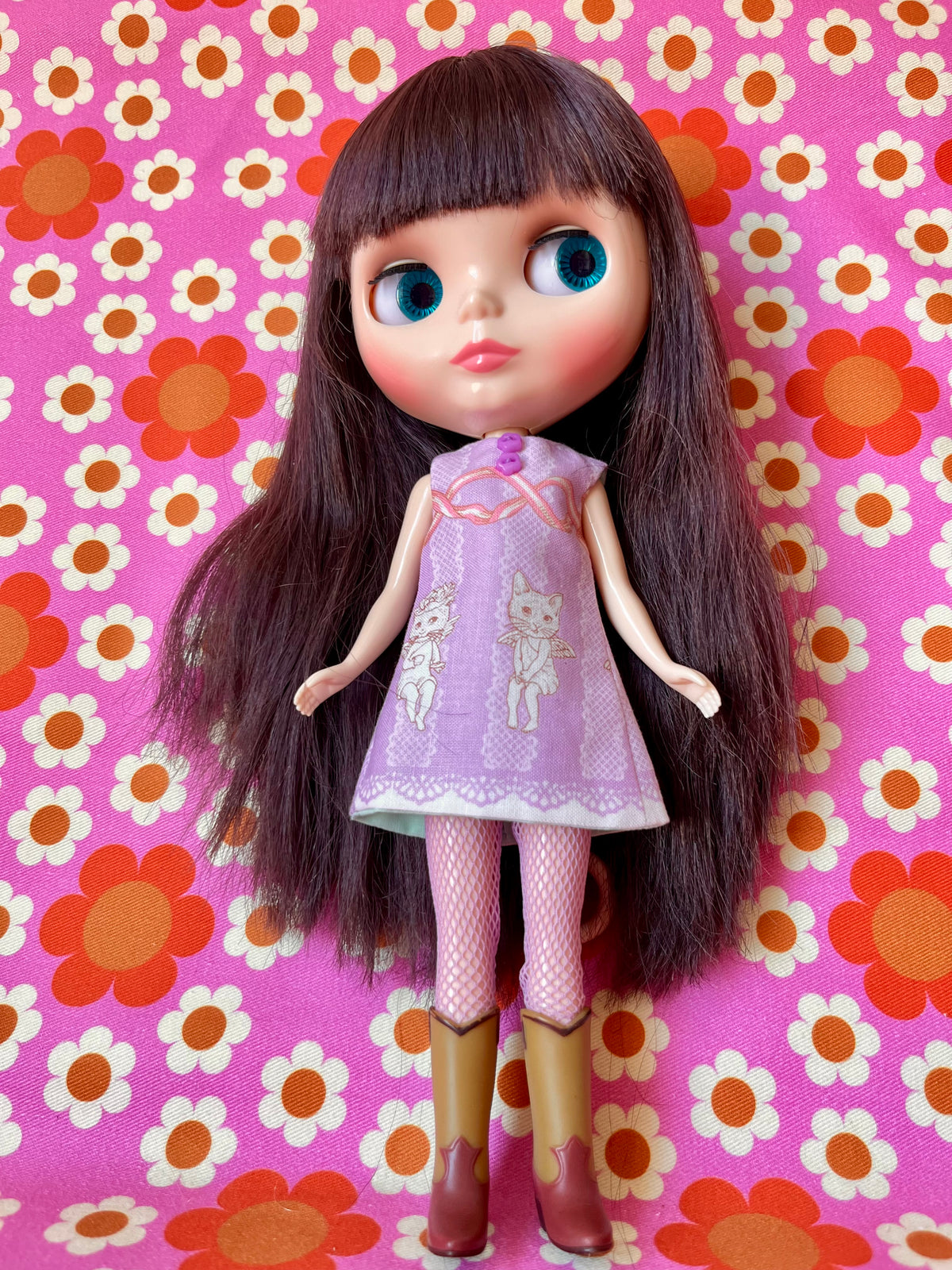 Joli Fleur Cat Cilla Shift dress