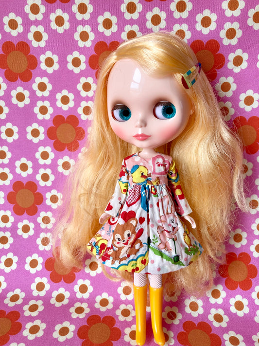Chick Heart Dress for Blythe Doll