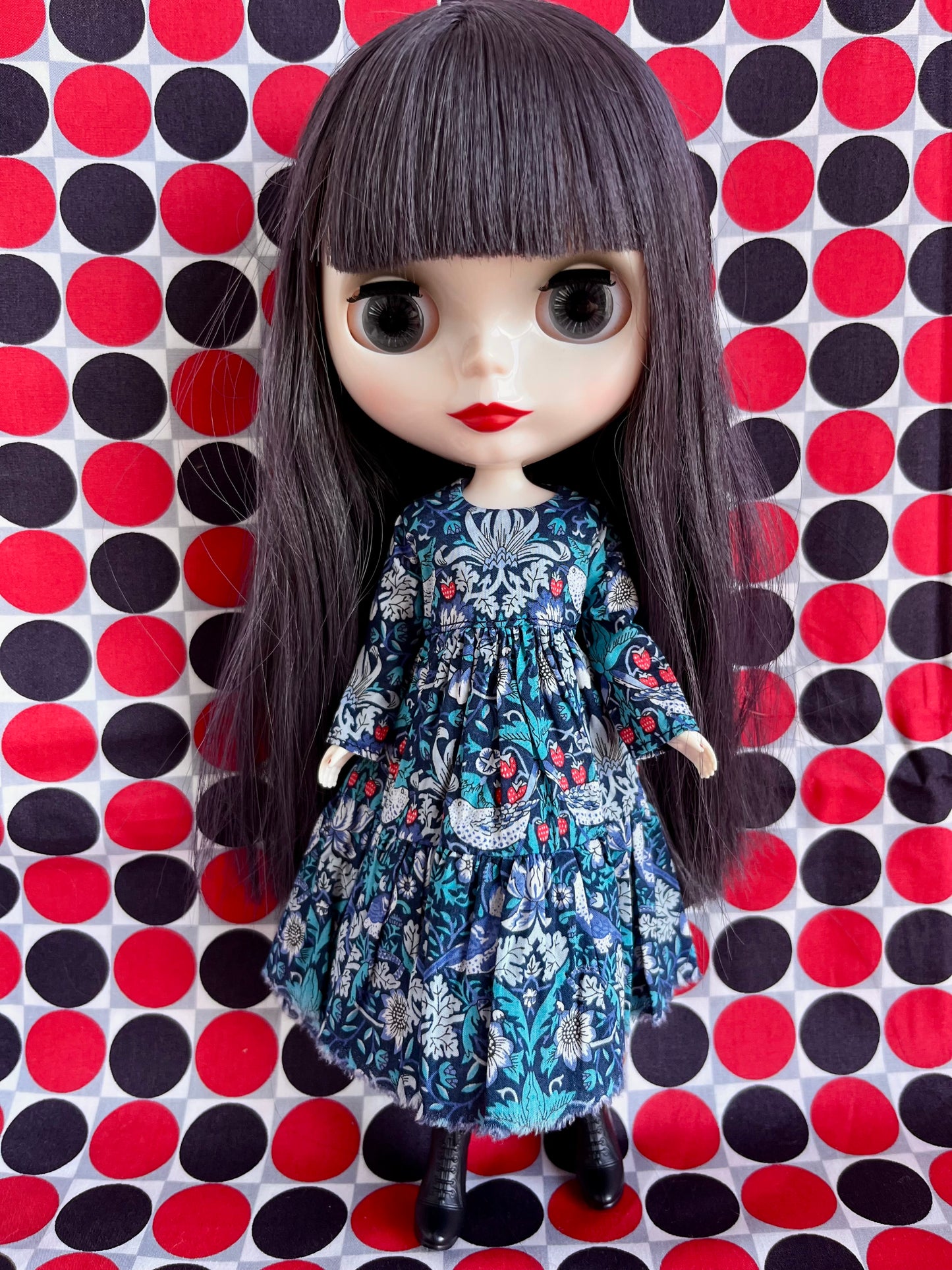 Liberty Sale Dress for Blythe Doll