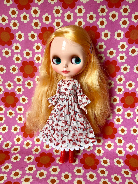 Liberty Sixties Celia Birtwell inspired Psychedelic Dress