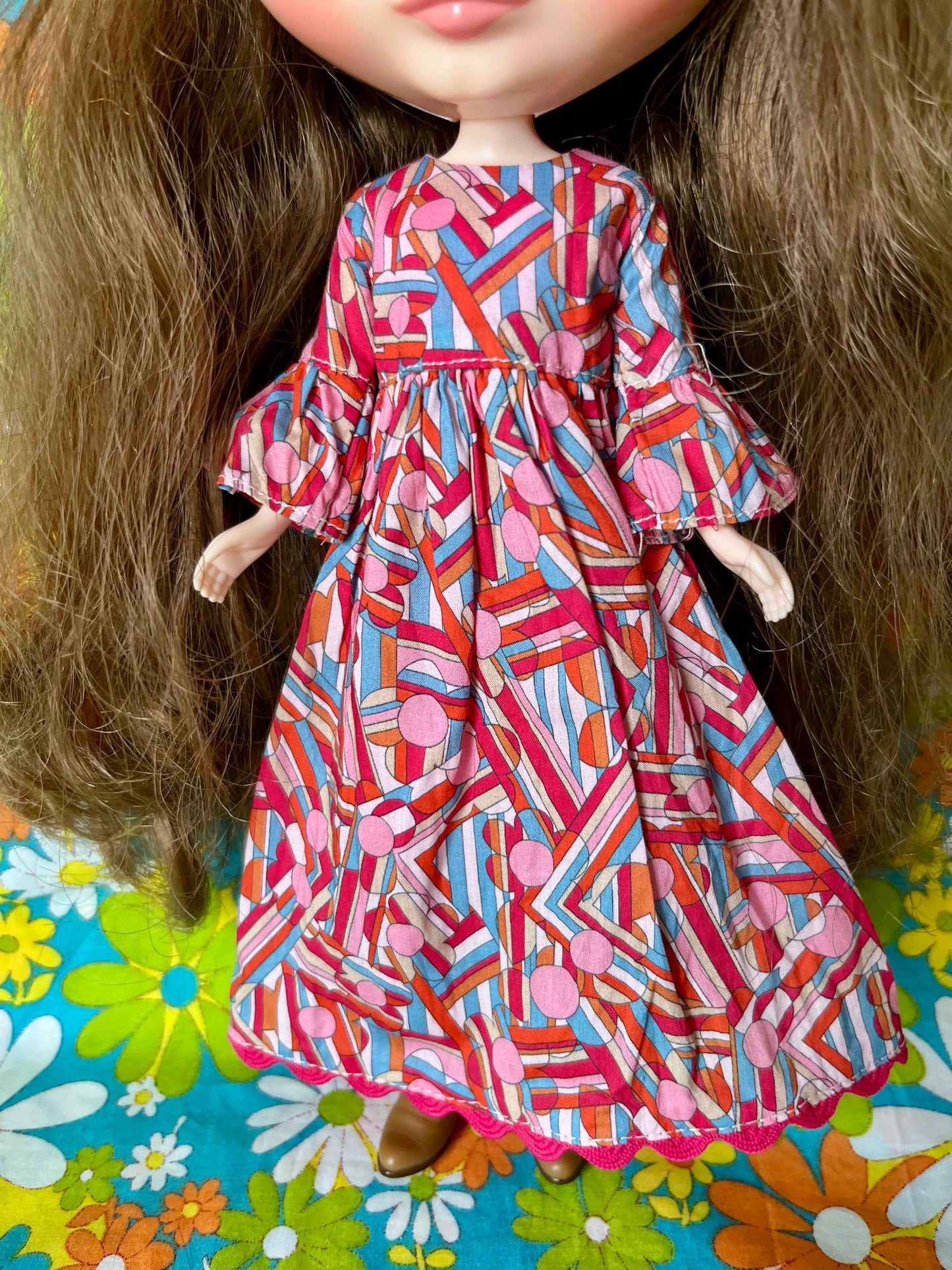 Liberty Sixties Beatles Psychedelic Dress